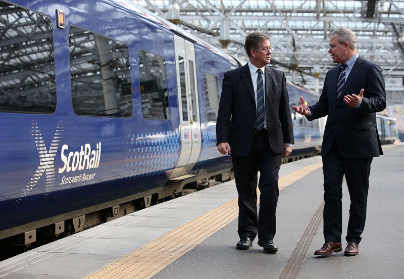Edinburgh to Glasgow rail upgrade cost rises by over £100m