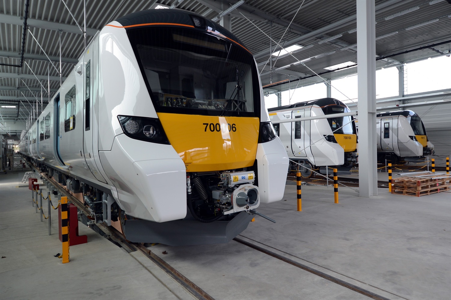 New photos of Thameslink Class 700 trains – construction ‘on track’