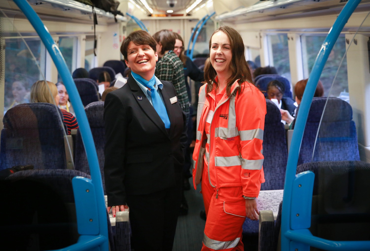 Britain's first all female operated train service runs today 