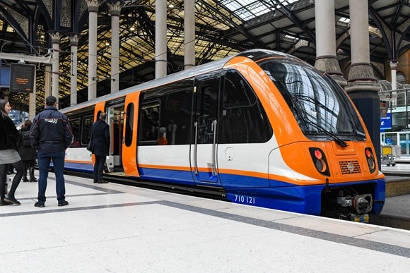 New electric London Overground trains introduced at London Liverpool Street
