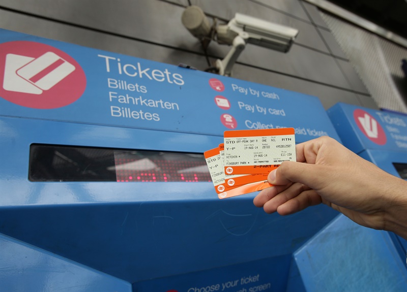 RDG announces average 2.2% increase in rail fares for 2015