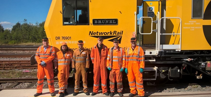 Skills swap: GWR and Amey apprentices trade places