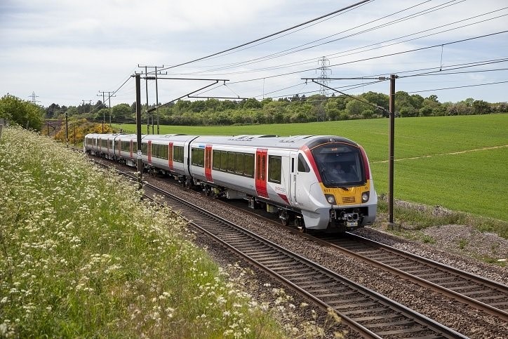 Greater Anglia new electric commuter trains testing continues 