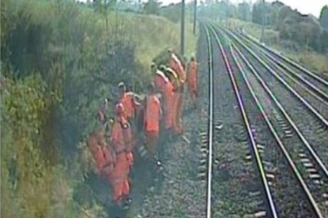 Lookout failure led to track workers’ 100mph train near-miss