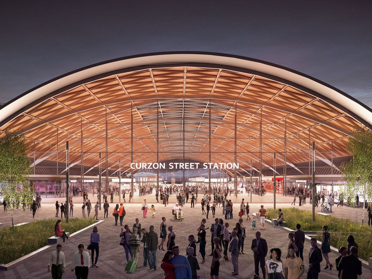 New images of Birmingham and Solihull’s HS2 stations revealed 