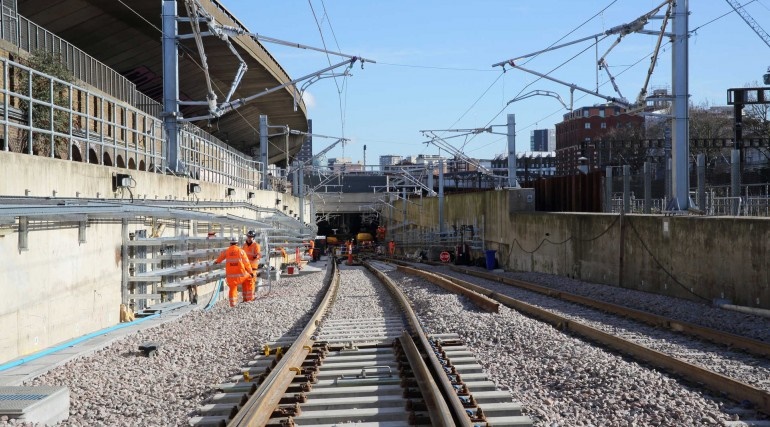 Crossrail engineers hit key track, signalling and infrastructure milestones