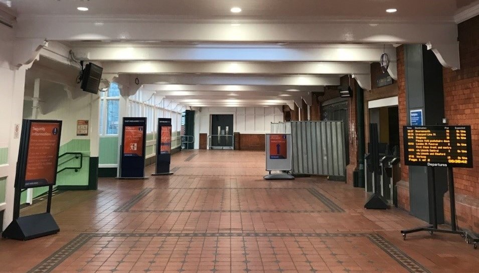 First stage of repairs to Nottingham station complete 