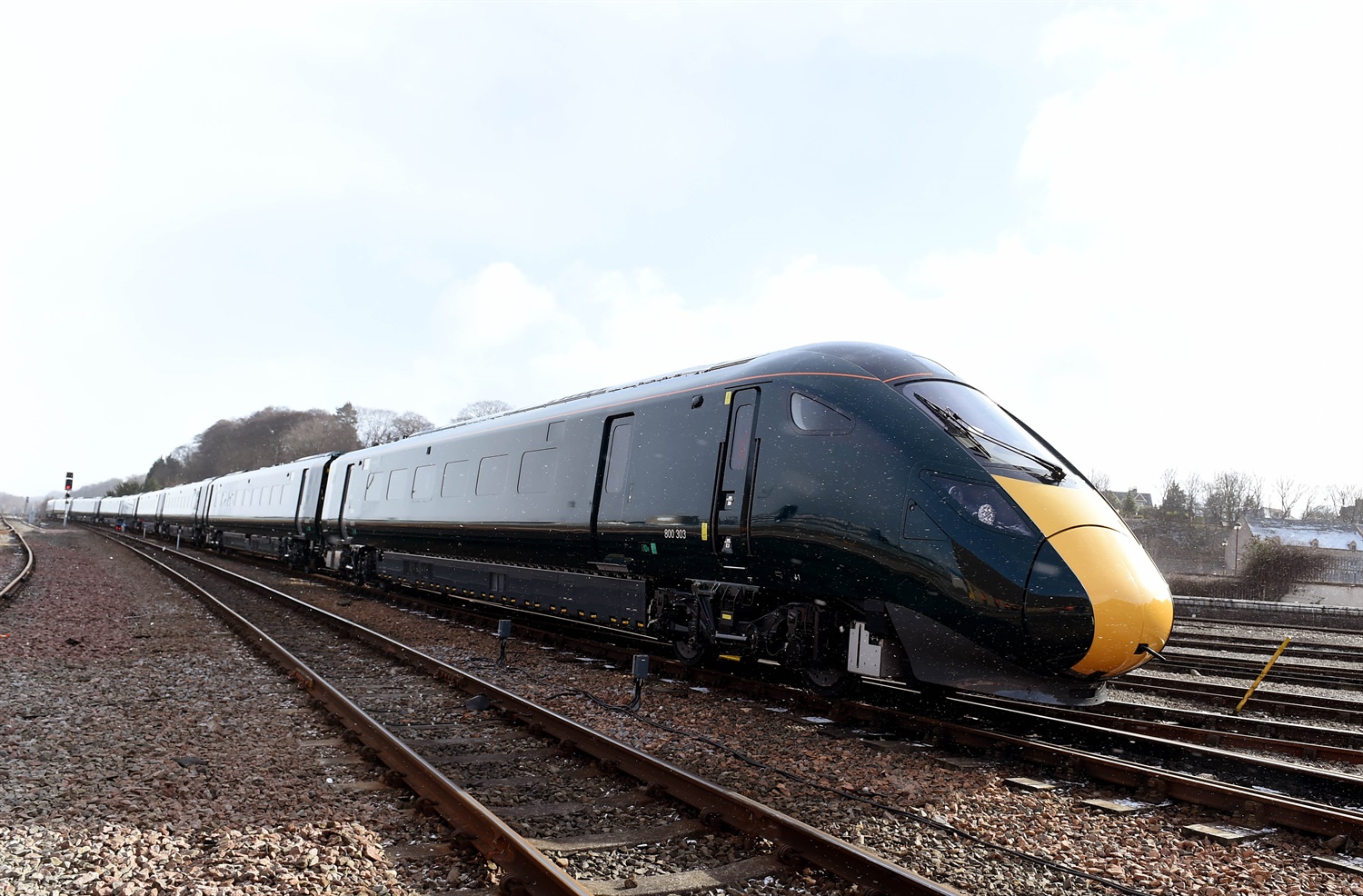 New Intercity Express train reaches Inverness depot for testing