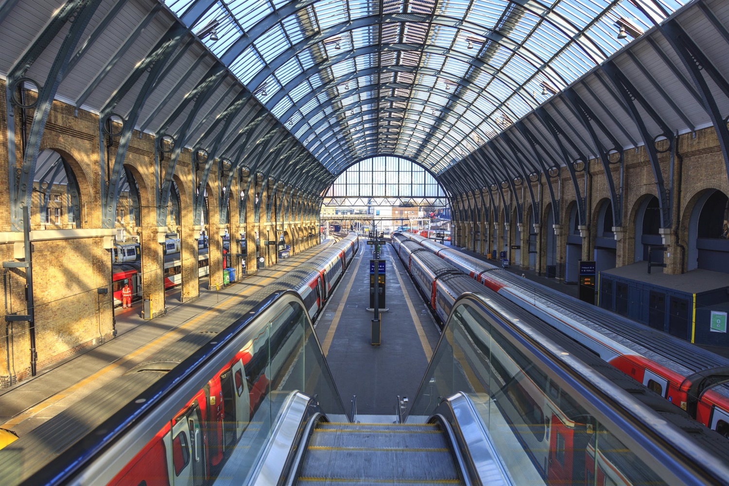 90% decrease in King’s Cross station users 