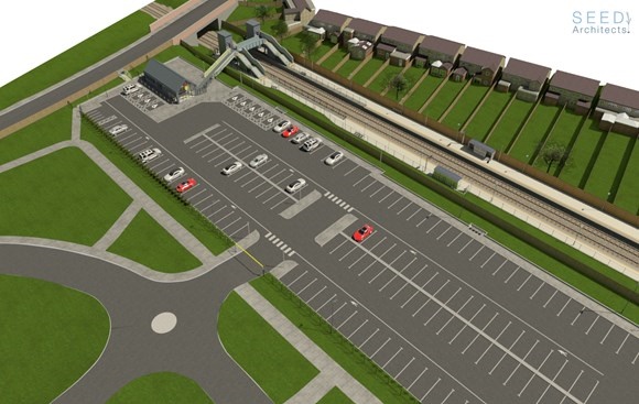 Work begins on new Maghull North station