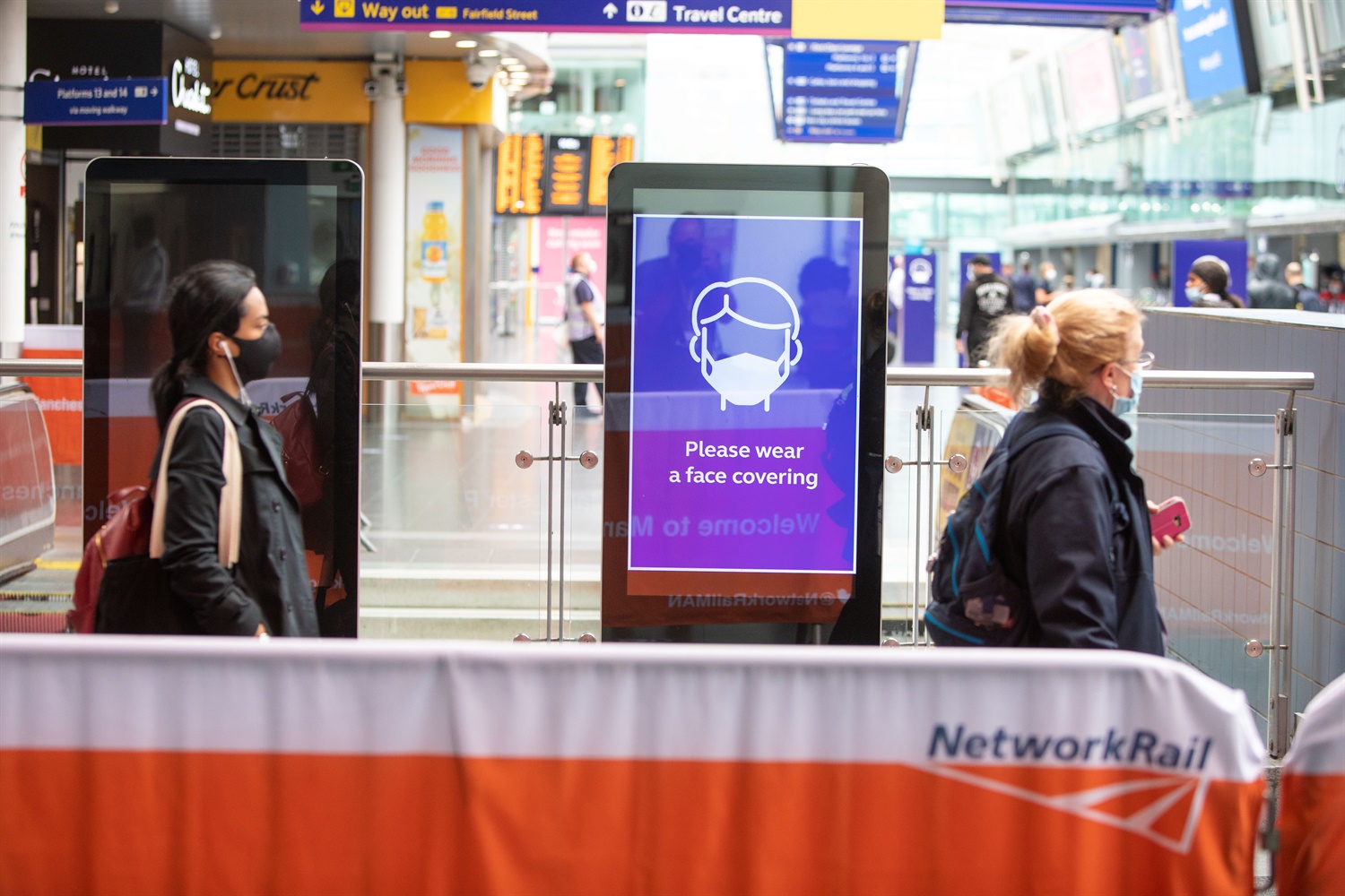 Network Rail introduces further safety measures as more passengers return 