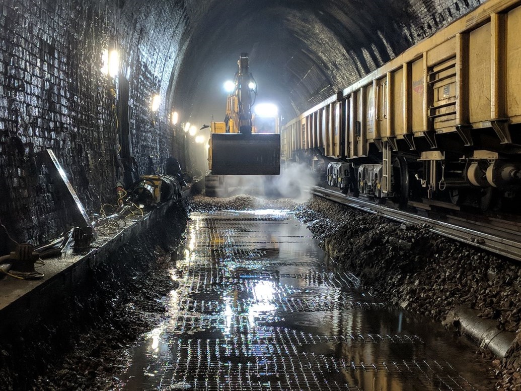 Major overhaul of one of country’s longest tunnels sees delays fall by a fifth
