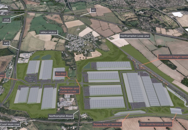 Rail Central proposals for controversial freight interchange submitted 