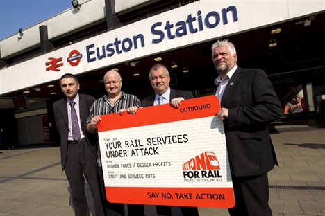 Train fares up 26% since 2008 – TUC