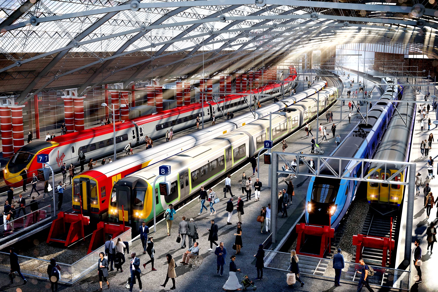 The first phase of Liverpool Lime Street's major upgrade