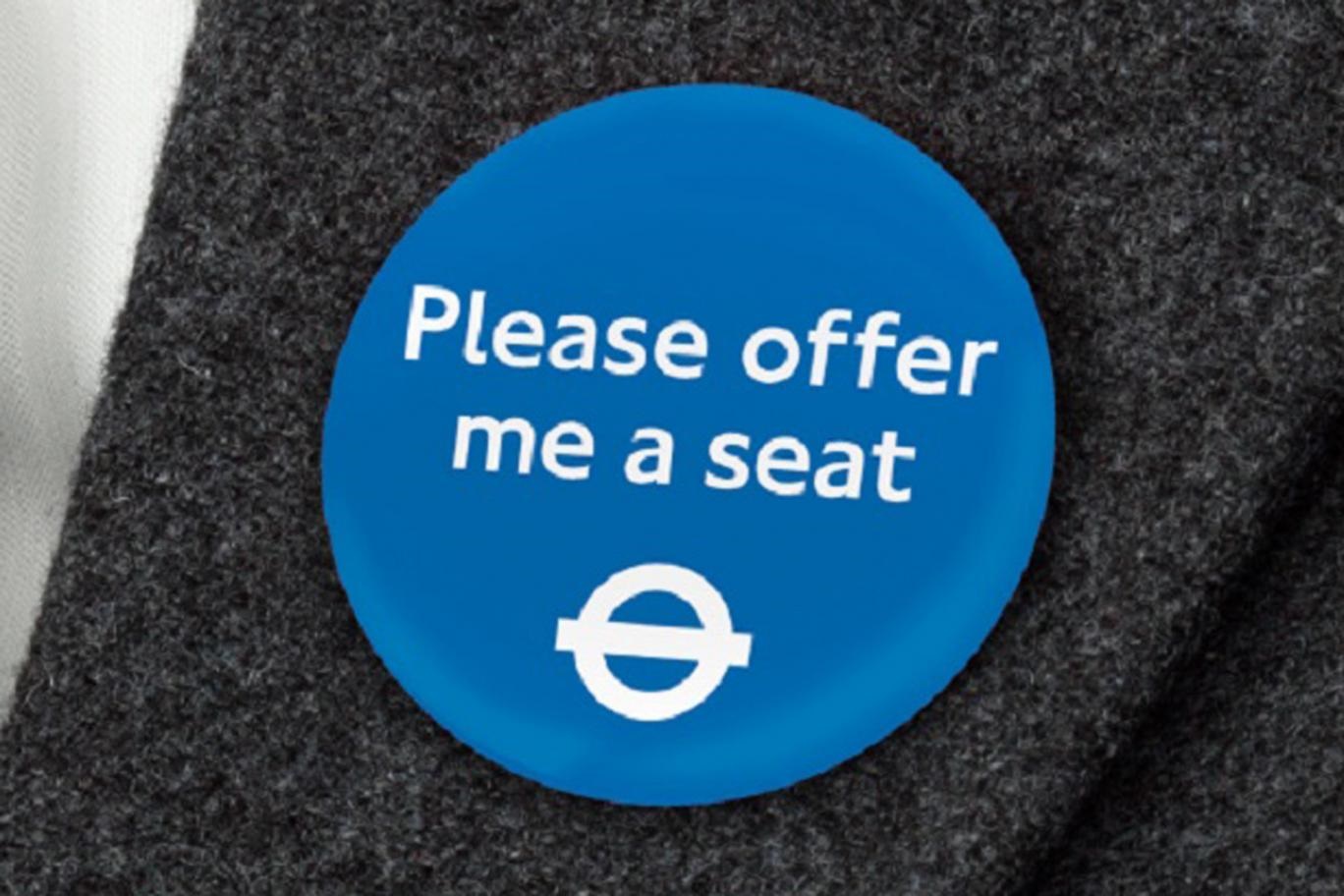 TfL introduces new badges to help disabled passengers find seats