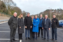 £400k project expands car parks for Spital station 