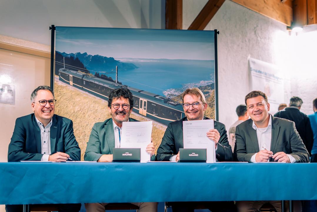 Signing of deal