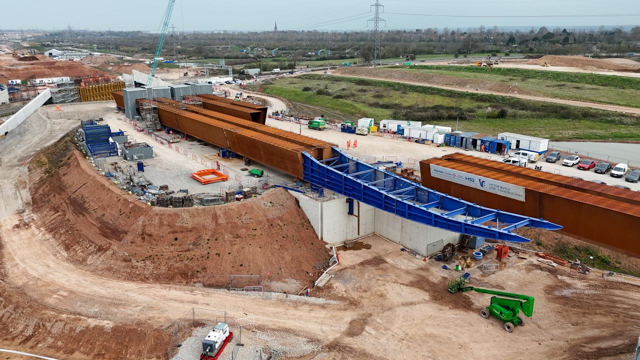 M6 South Viaduct West Deck Pre Launch