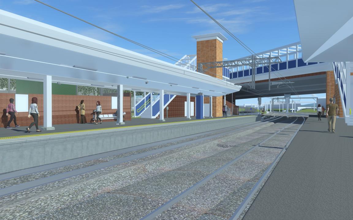 Salford Crescent 3D Visualisation