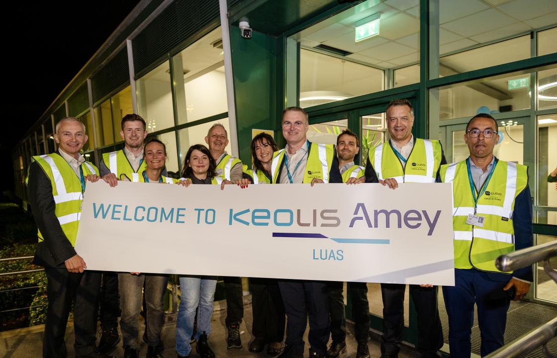 Staff at Dublin Light Rail