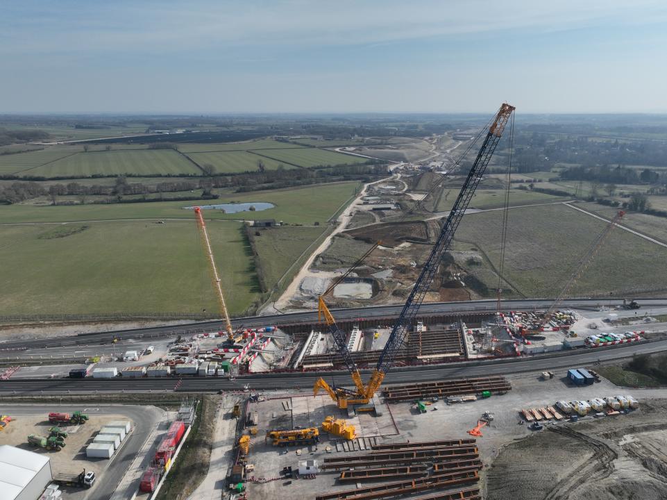 Beam installation