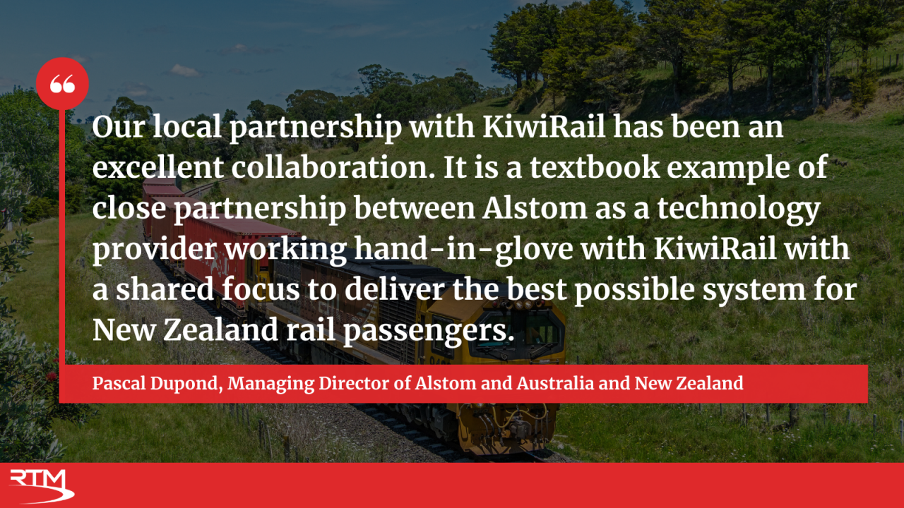Alstom new zealand QUOTE