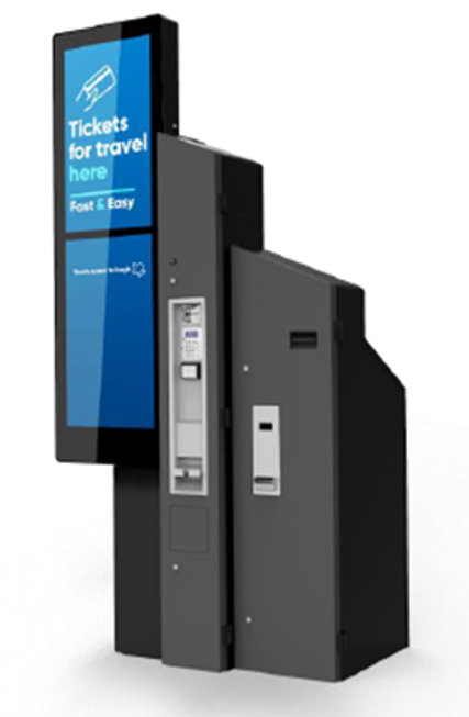 Artist Impression of New Ticket Machine