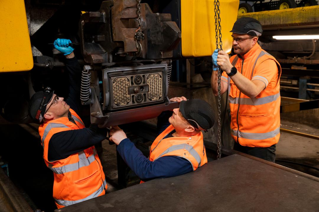 Works at the Slade Green Depot, via Southeastern 