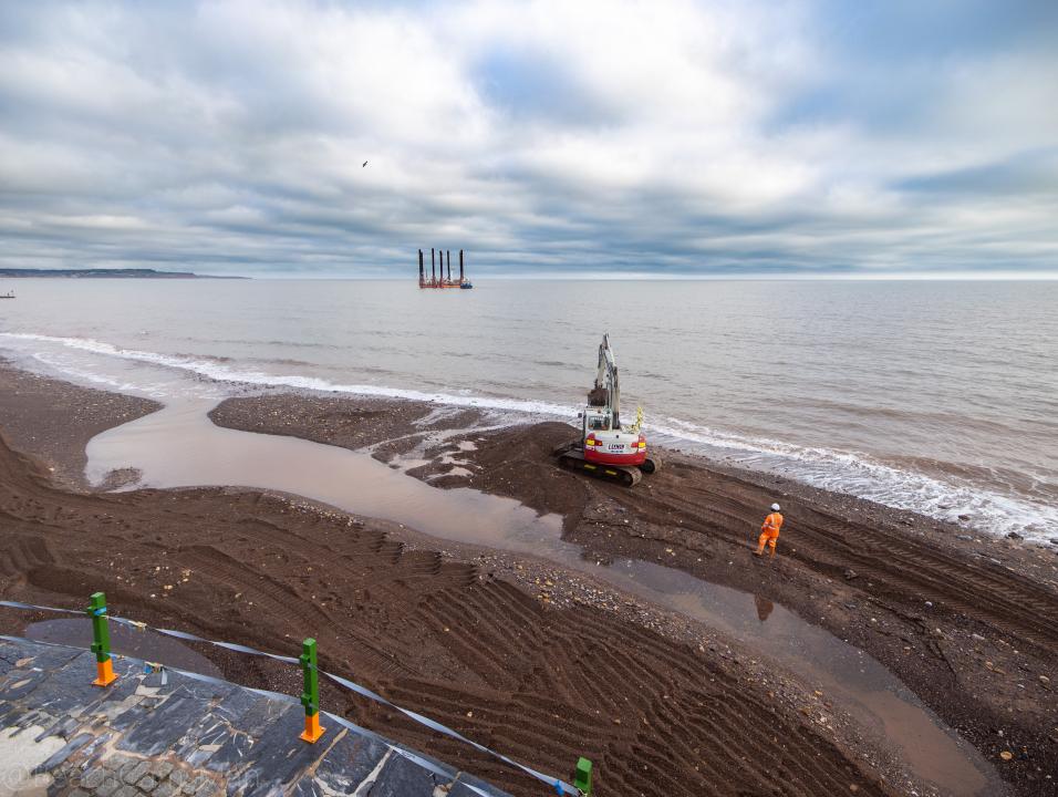 Dawlish sea wall phase 2