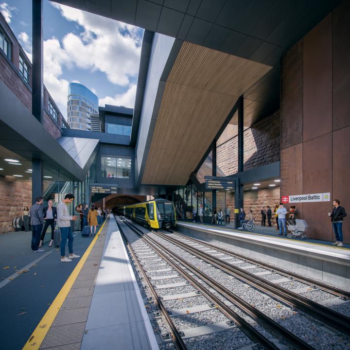 Baltic Station Platform CGI