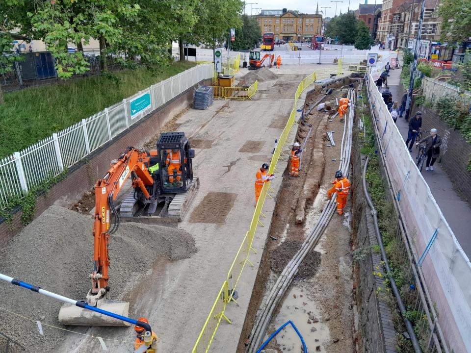 Botley Road works