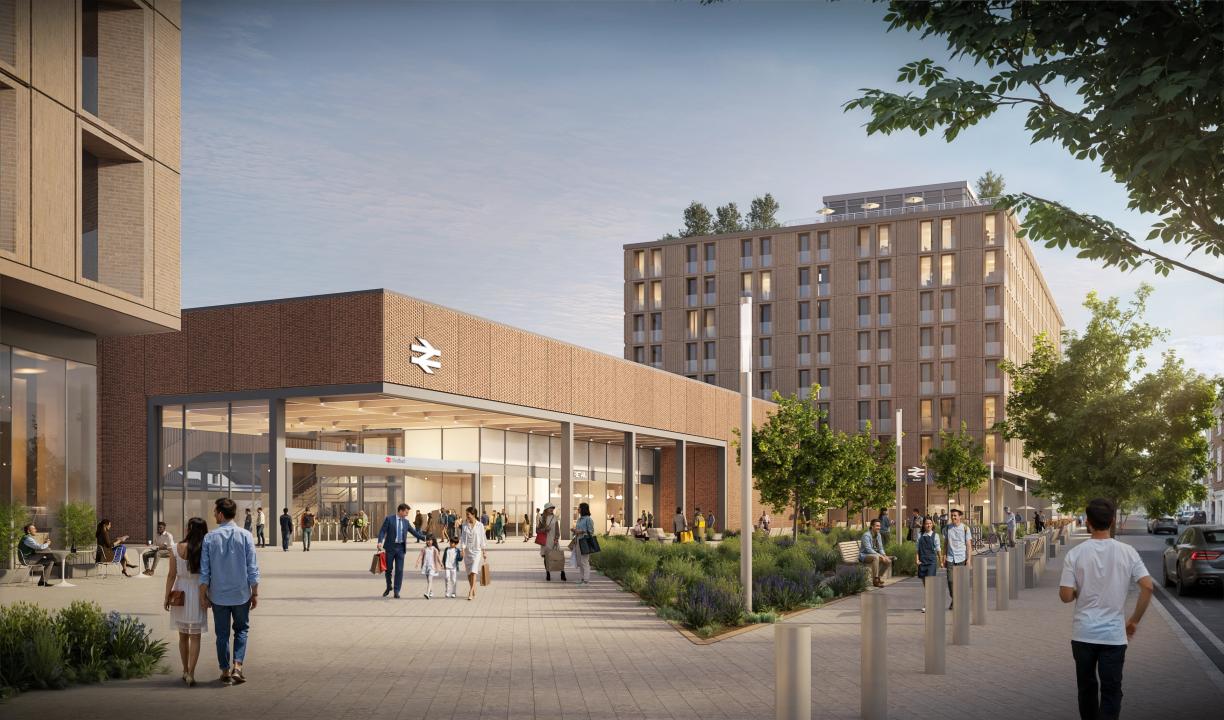 Bedford Midland East Entrance