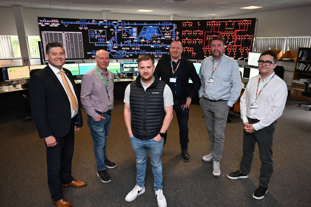 Staff in Metro Control Room