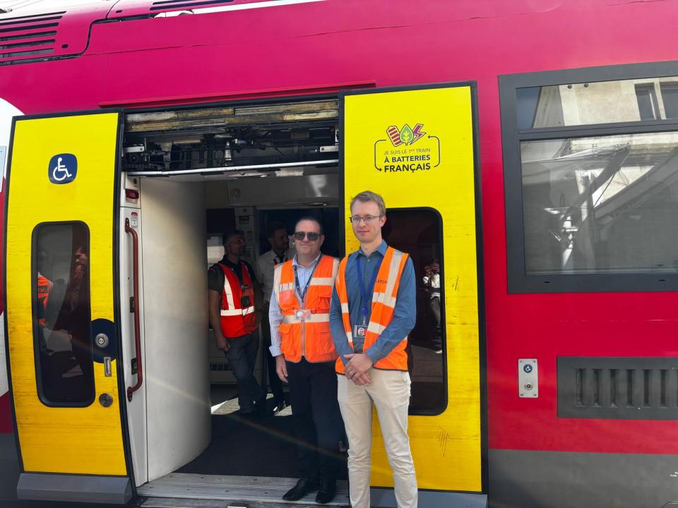 Train door