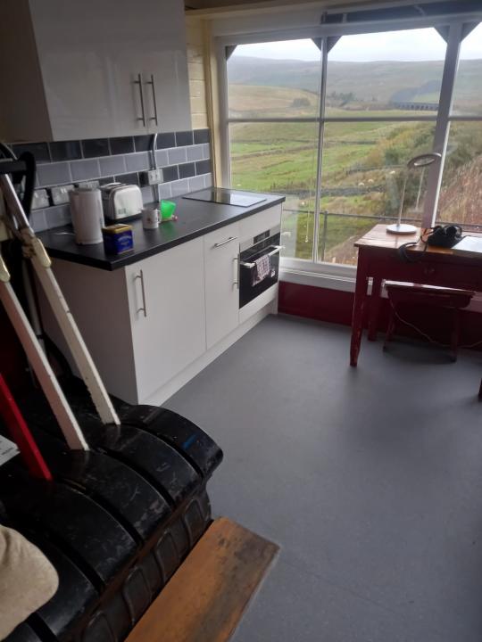 Garsdale signal box interior