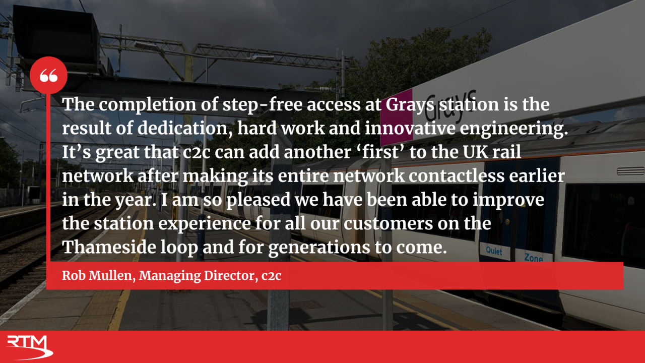 Grays station QUOTE