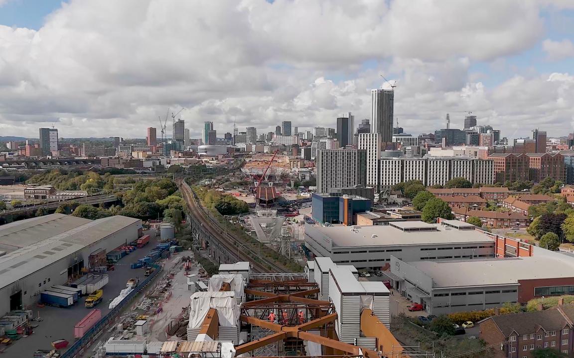 HS Curzon Viaduct Construction