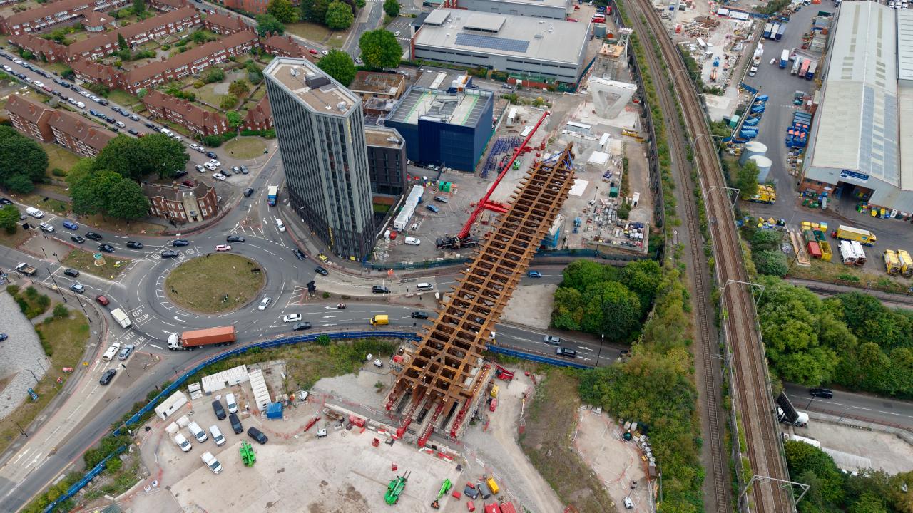 Middleway Viaduct Move