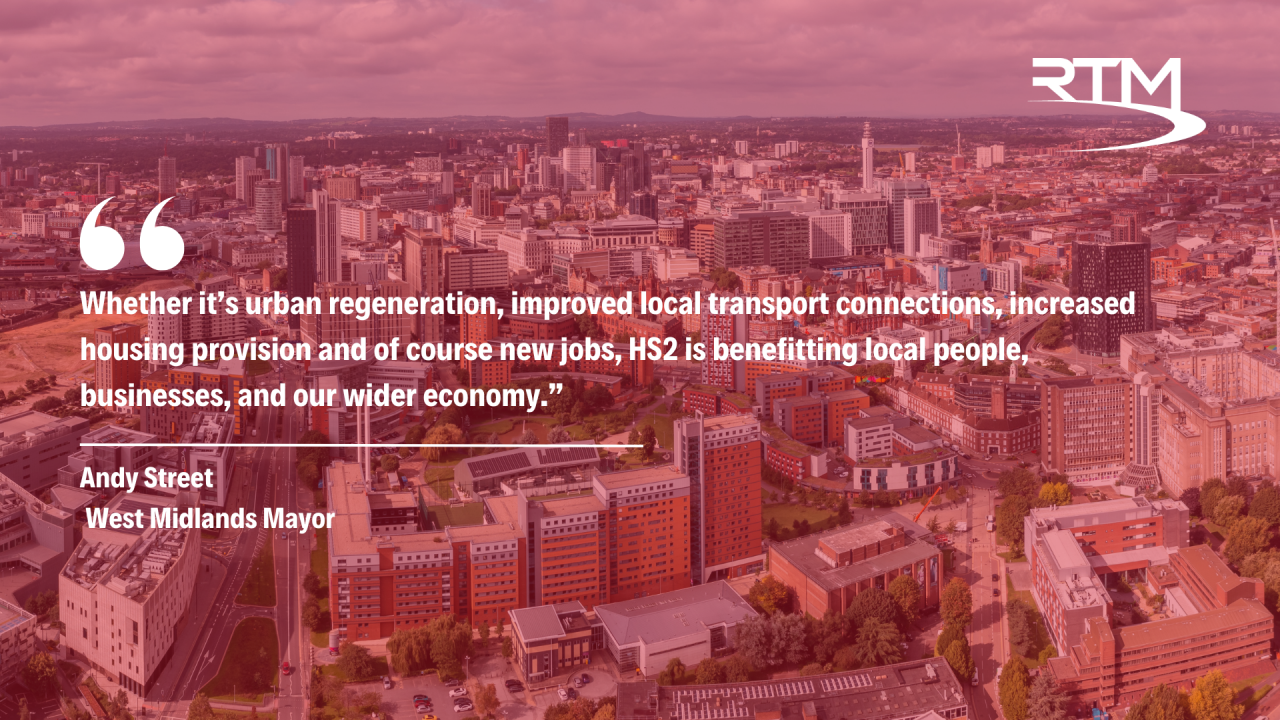 HS2 economic uplift quote