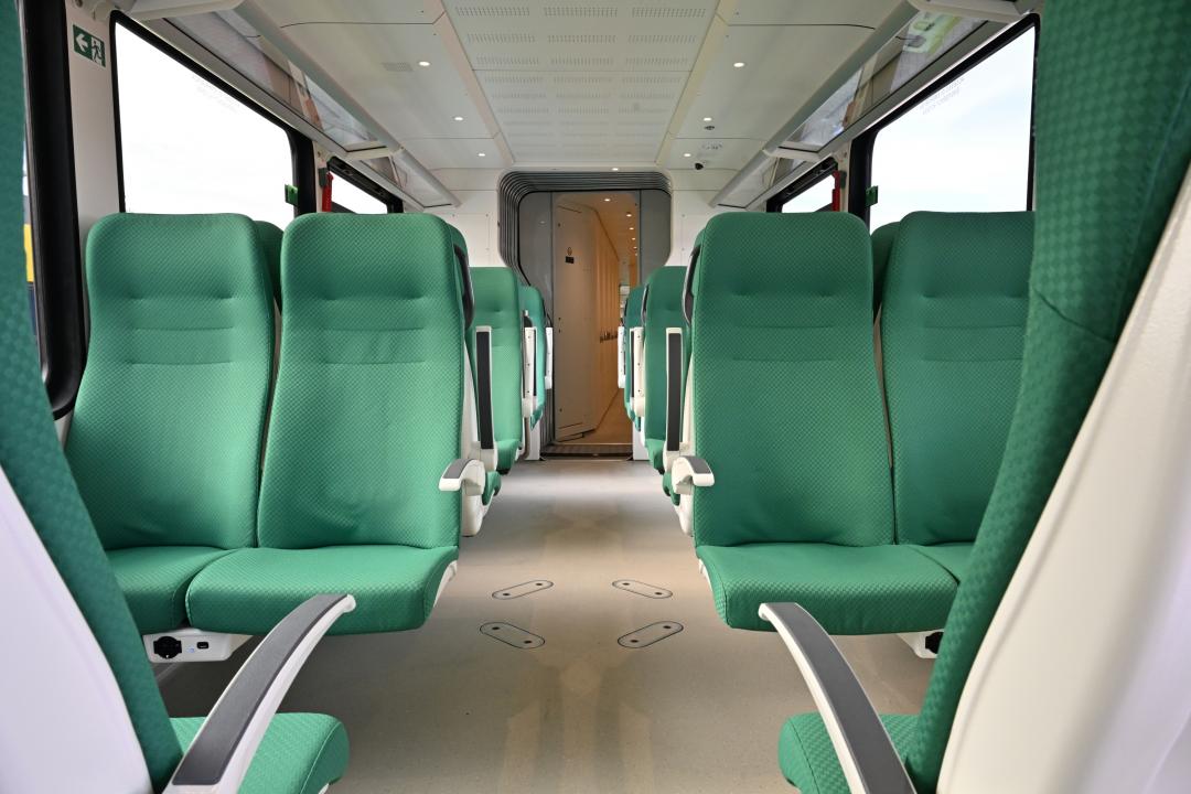 Hydrogen Train Interior