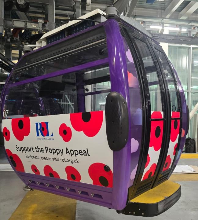 Poppy Branded Cable Cars