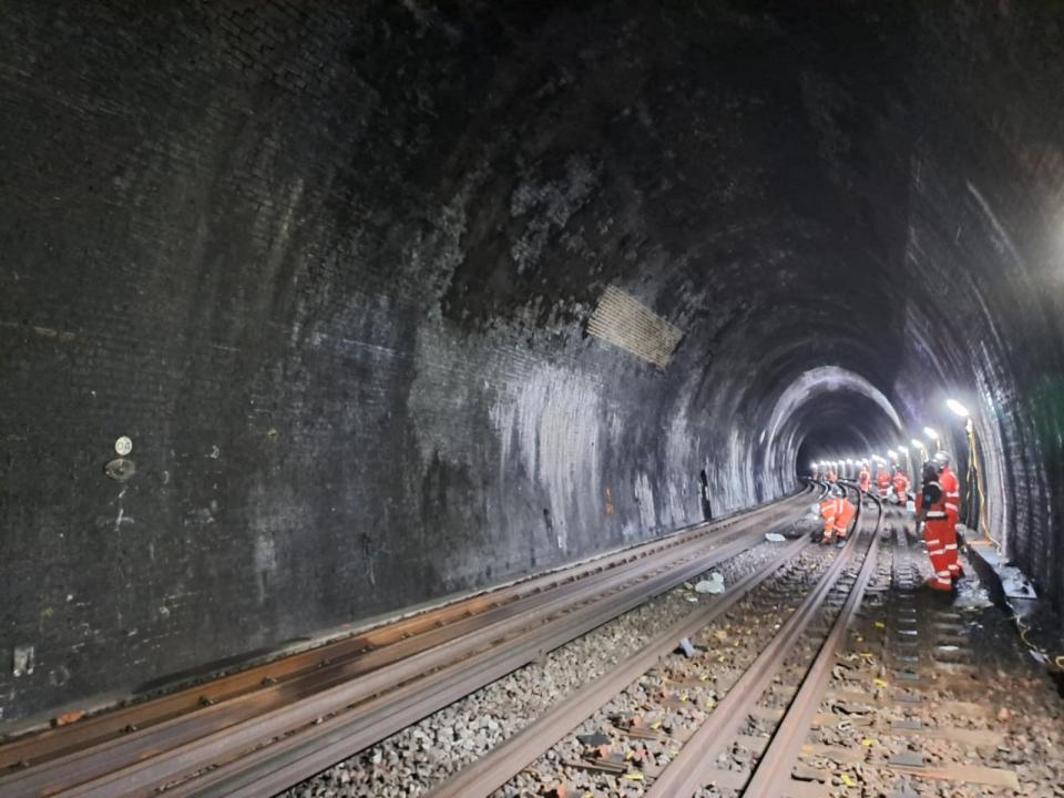 Inside Blackheath Tunnel 2