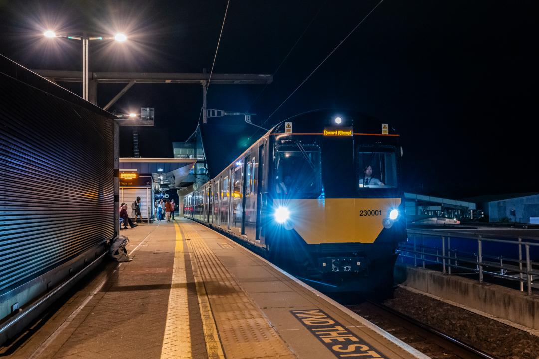 GWR Train at Reading