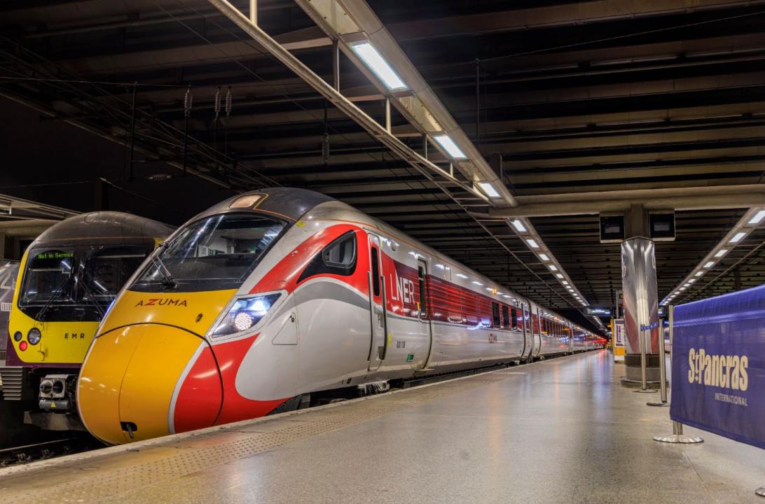 LNER Azuma at St Pancras