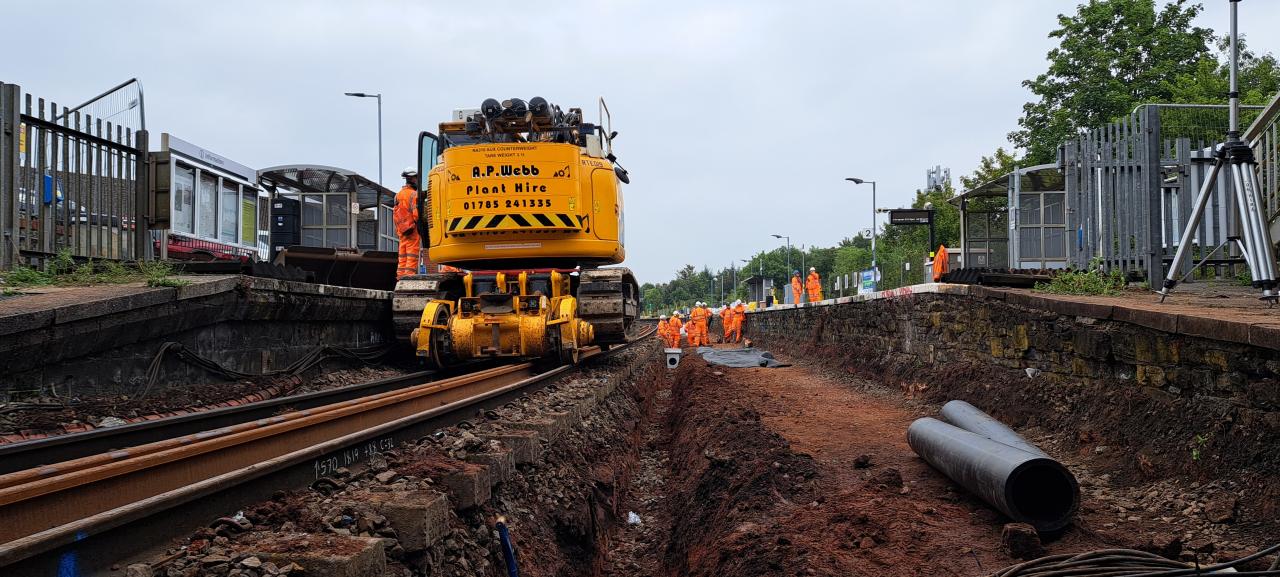 Lawrence Hill drainage work