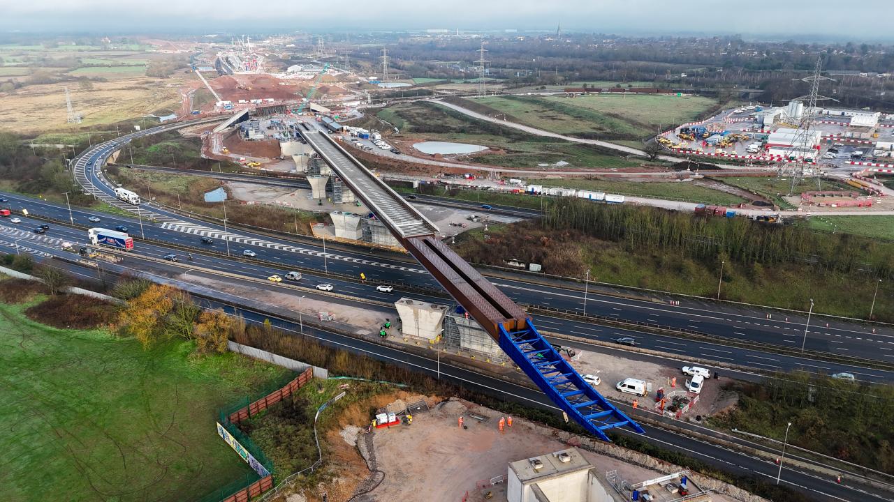 M6 South viaduct East Deck