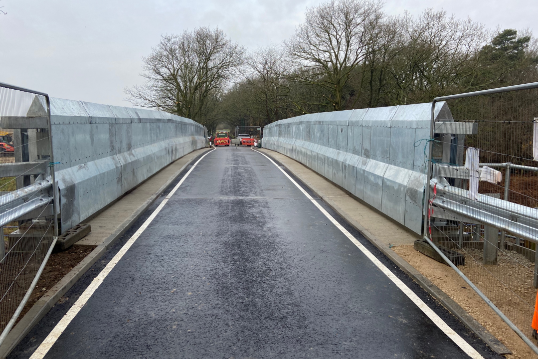 Network Rail replace two bridges in Norfolk 