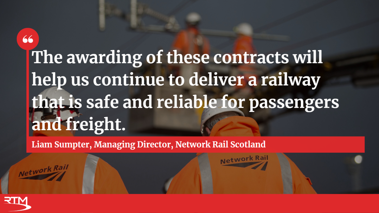 Network rail contracts quote