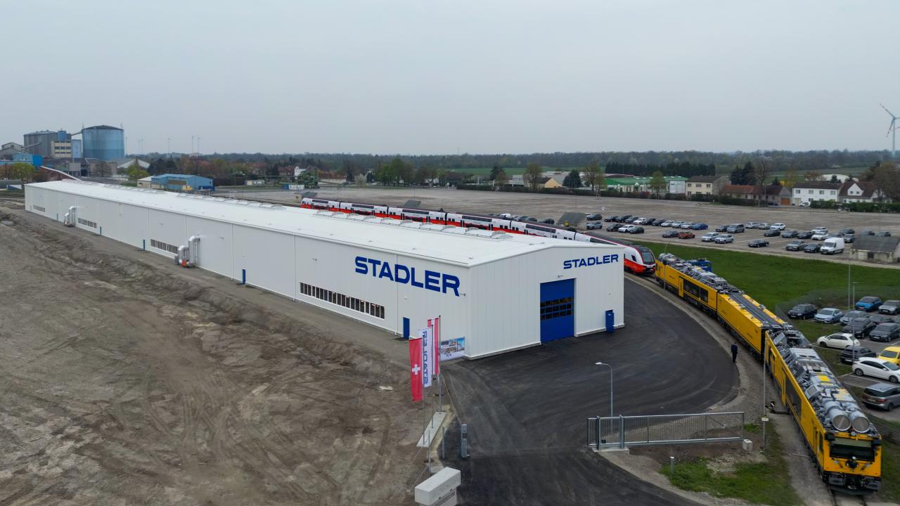 Neue Stadler Werkhalle 